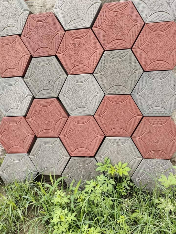 Royal outdoor Hexagonal concrete paver block 4