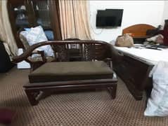 Wooden Sofa Set China Style 5 chairs