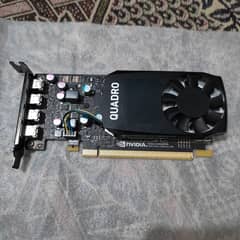 Nvidia Quadro P600 2GB DDR5 128-Bit DirectX 12.1 GPU Graphics Card