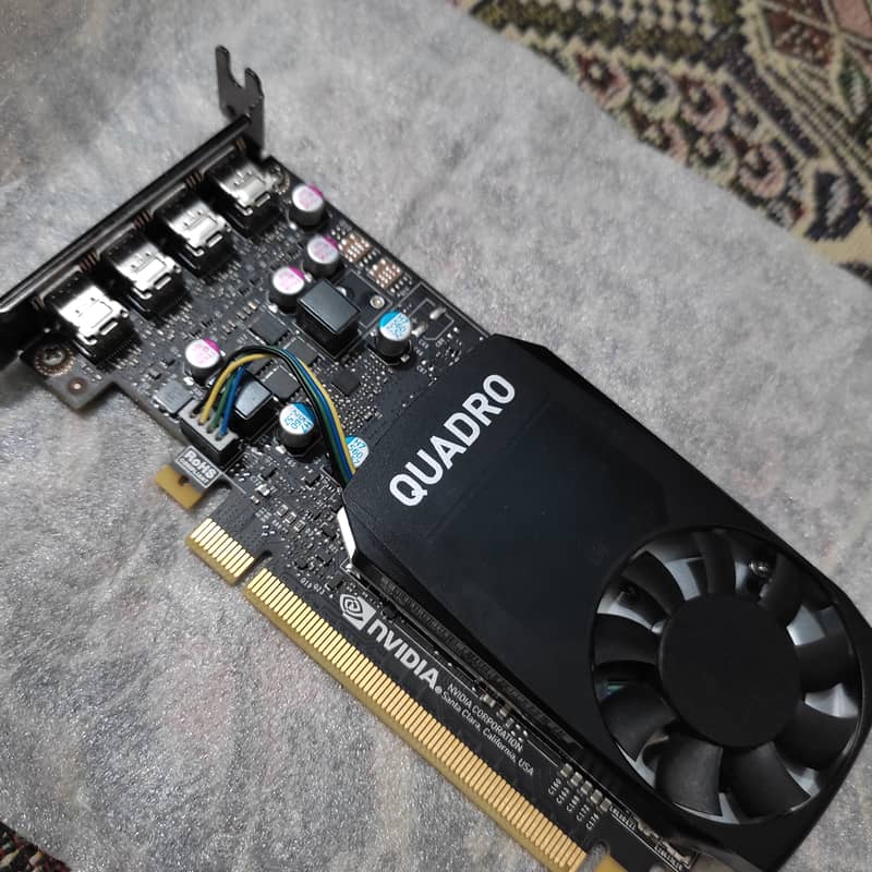 Nvidia Quadro P600 2GB DDR5 128-Bit DirectX 12.1 GPU Graphics Card 2