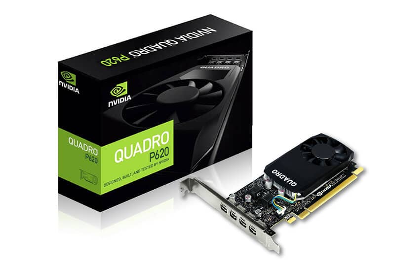 Nvidia Quadro P620 2GB DDR5 128-Bit DirectX 12.1 GPU Graphics Card 0