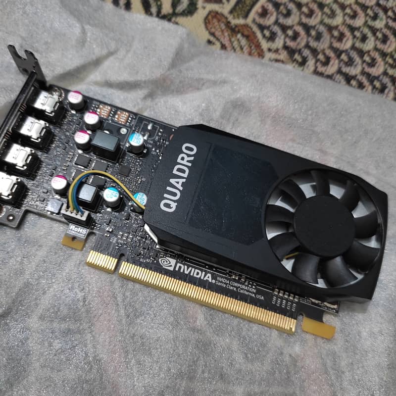 Nvidia Quadro P620 2GB DDR5 128-Bit DirectX 12.1 GPU Graphics Card ...