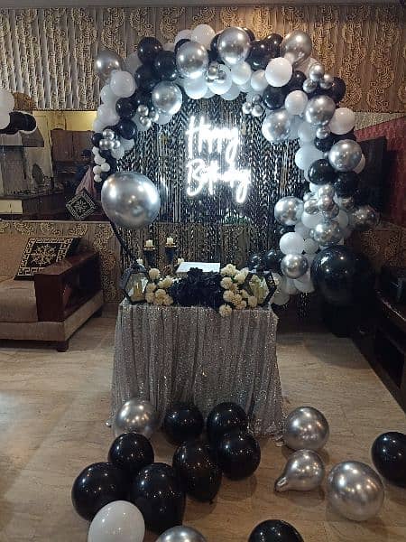 Balloons decoration. Event planner. theme decoration 7