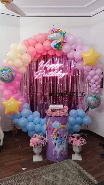 Balloons decoration. Event planner. theme decoration 8