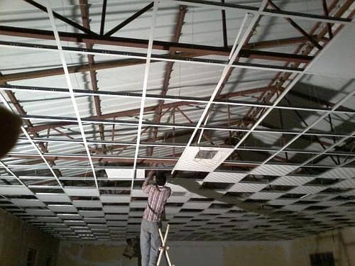 FALSE CEILING PVC. GYPSUM. DAMPA. GYPSUM BOARD 14