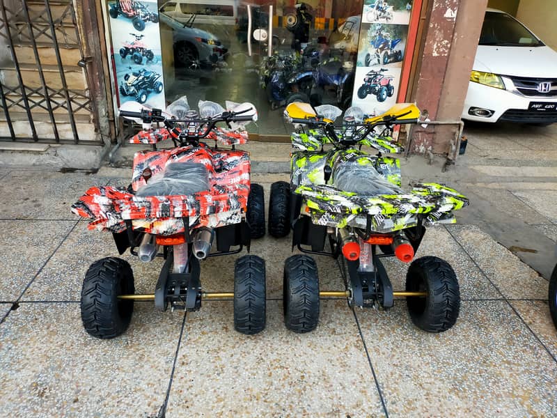 125cc Fully Automatic Atv Quad 4 Wheels  Bikes With New Features 1