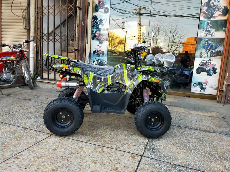 125cc Fully Automatic Atv Quad 4 Wheels  Bikes With New Features 2