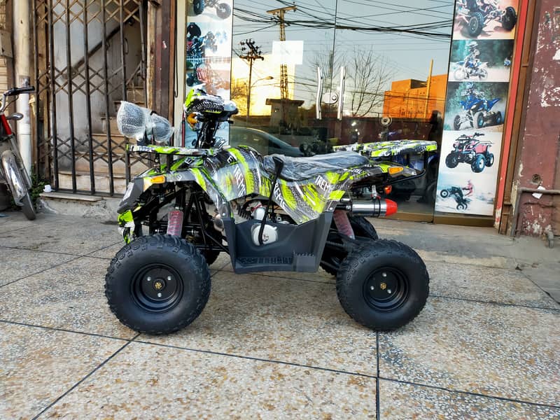 125cc Fully Automatic Atv Quad 4 Wheels  Bikes With New Features 9