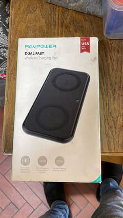 RAVPOER DUAL WIRELESS CHARGER
