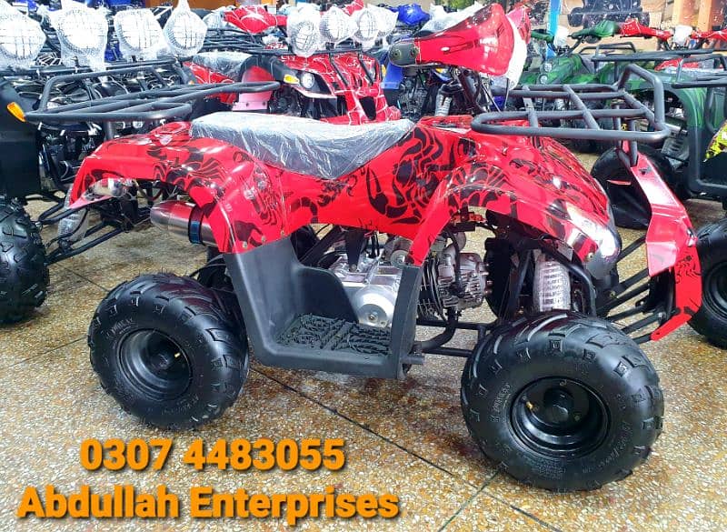 110cc 125cc vti brand new zero meter quad bike atv 4 wheel for sale 8