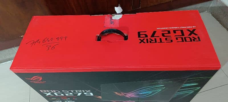 Asus rog strix XG279Q Gaming monitor WQHD brand new condition 5