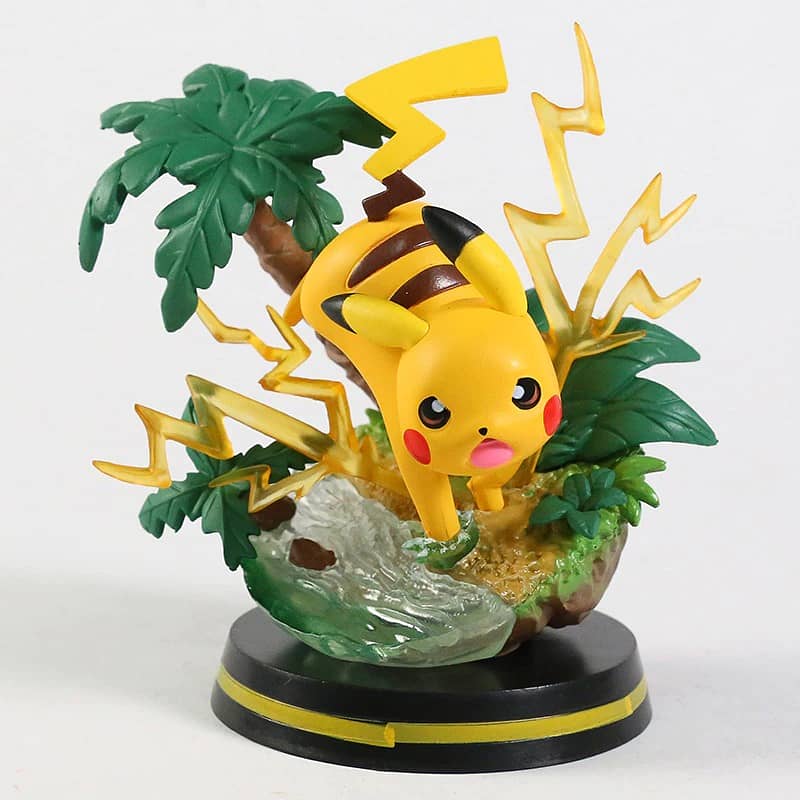 Pikachu, Ivysaur, Chikorita, Vulpix & Cyndaquil Pokemon 0