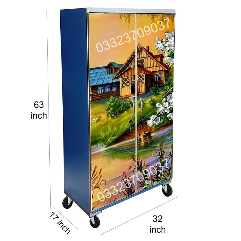 5x3 feet Carton Theme cupboards in different Designs 3