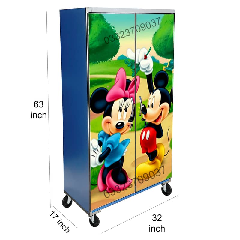 5x3 feet Carton Theme cupboards in different Designs 6