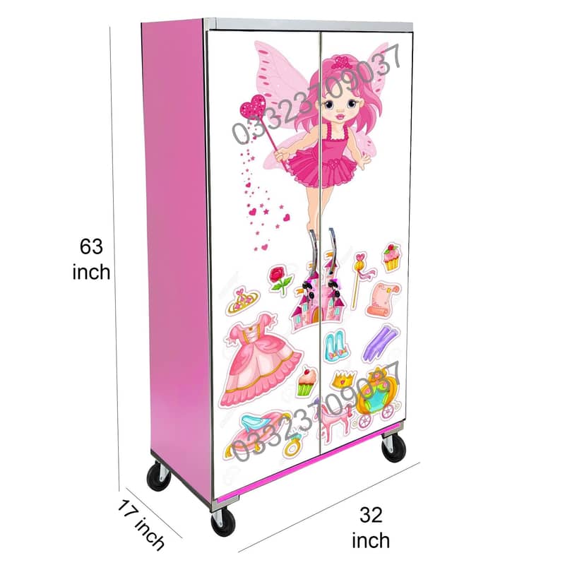 5x3 feet Carton Theme cupboards in different Designs 9