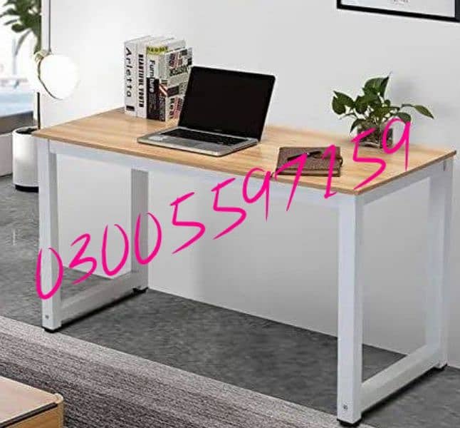 OFFICE TABLE DESK LAMINATED FURNITURE CHAIR SOFA WORK STUDY HOME SET 8