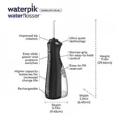 Waterpik Cordless Bead Flosser, Portable Rechargeable ag105 m58
