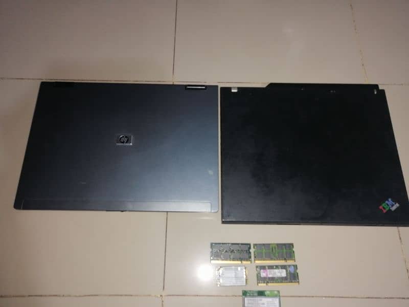 Two Dual Core Laptop (HP) 4 gigs ram with extra hardwar 2