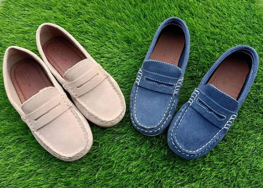 Ladies Shoes - ZARA Suede Leather - Imported Loafers 0