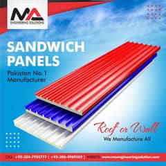 PU sandwich& EPS Sandwich Panel l/ pir sandwich panel