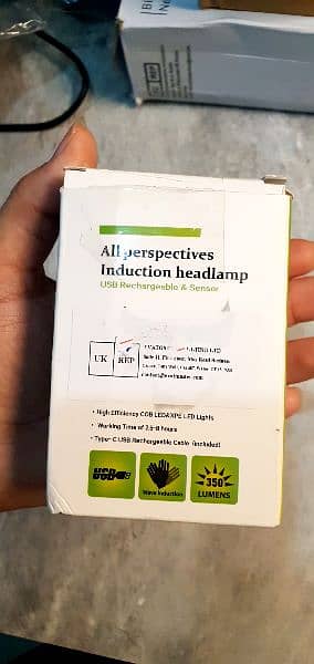 Headlamp available imported with Gesture feature 8