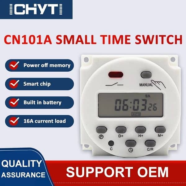Digital Timer Socket Switch LCD Timing Programmable Outlet Sw 4
