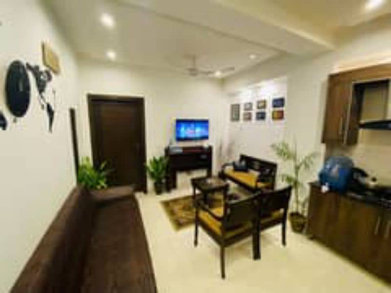 B-17 Daily basis fully furnished flat  available for  rent 12