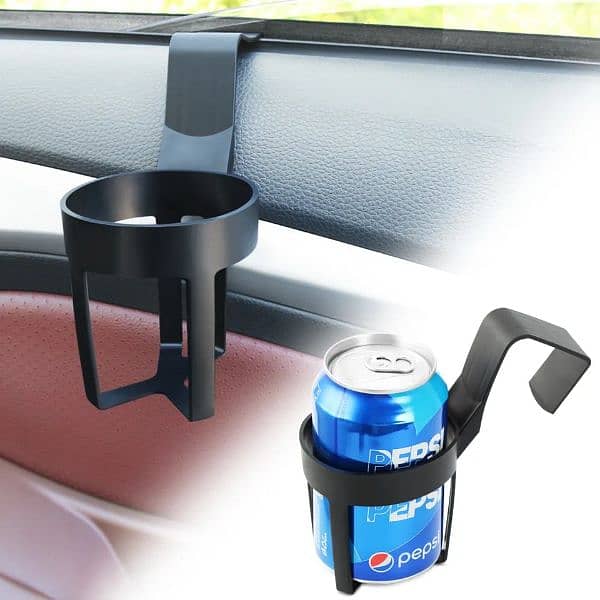 Universal Folding Cup Holder Auto Car Air-Outlet Drink Holder w 8