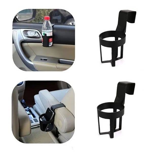 Universal Folding Cup Holder Auto Car Air-Outlet Drink Holder w 9