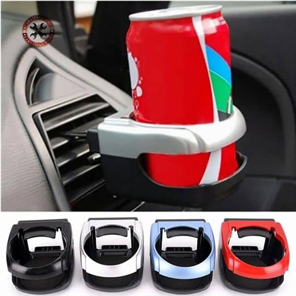 Universal Folding Cup Holder Auto Car Air-Outlet Drink Holder w 12