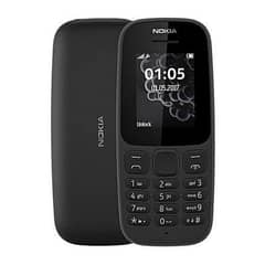 nokia 105 dual sim dabba packed mobile  PTA approved