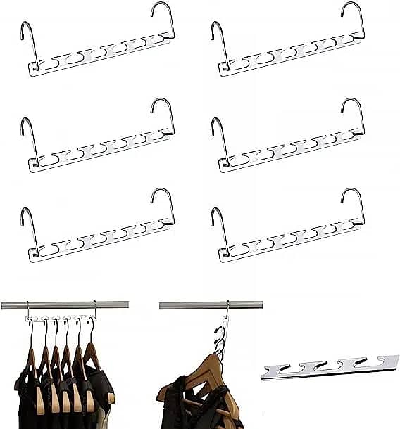 Multi-Purpose Metal Magic Hangers Cascading Hanger ag220 v57 1