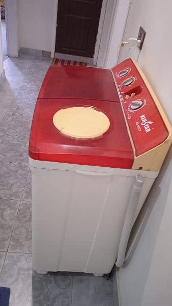 heavy duty washing machine full size, spinner dryer not working 1