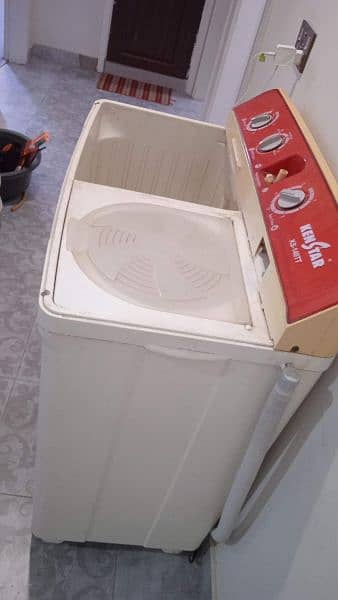 heavy duty washing machine full size, spinner dryer not working 2