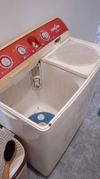 heavy duty washing machine full size, spinner dryer not working 6