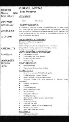 any job