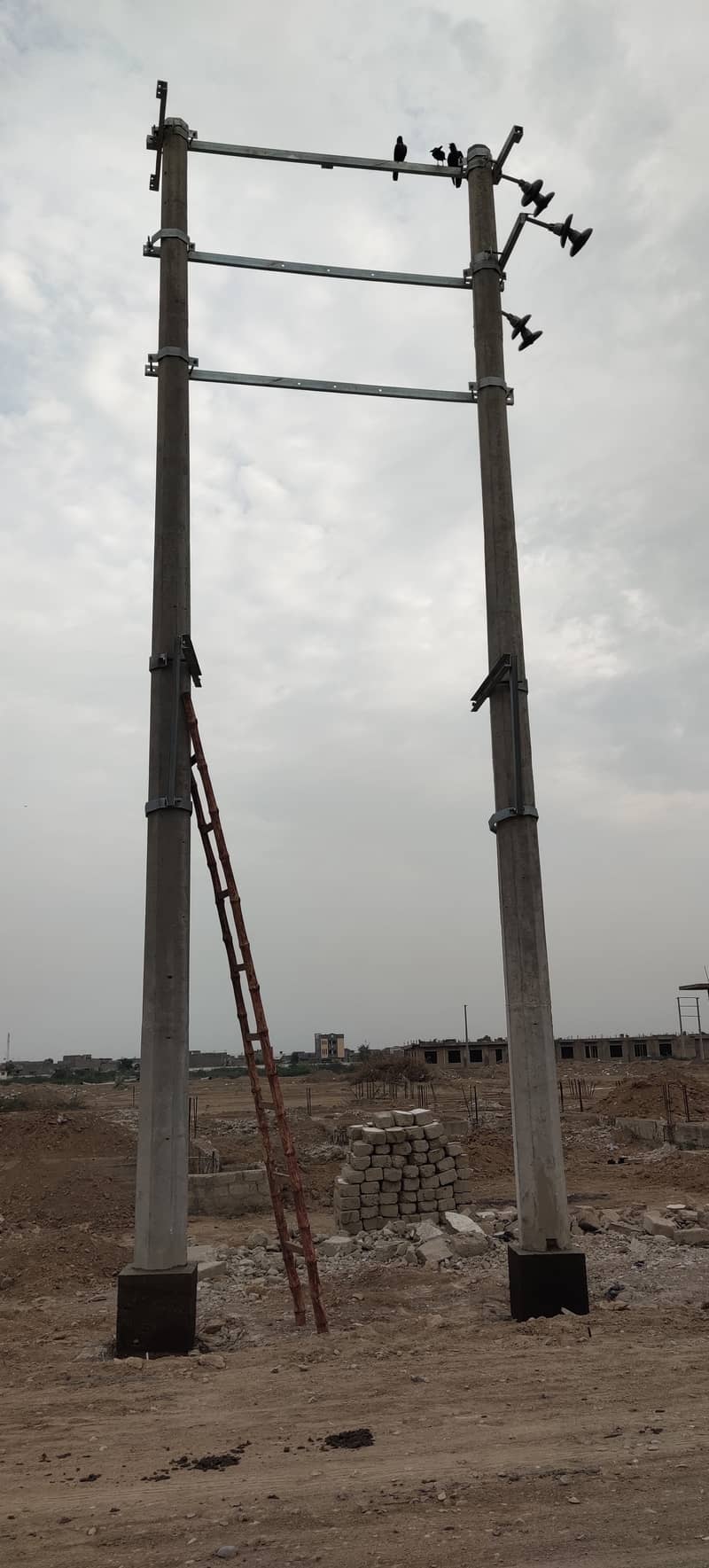 Concrete HT/LT Electric  pole 4