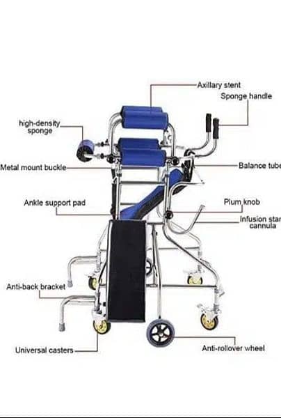 6 wheels Walker rollator 4