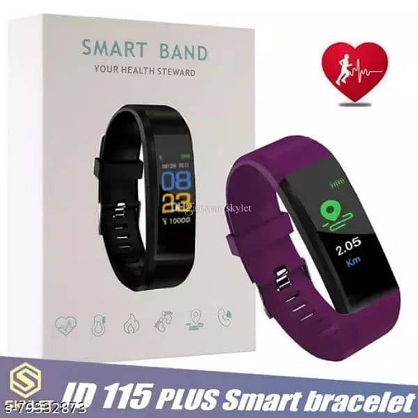 ID115 Plus Smart Finess Band Watch 5