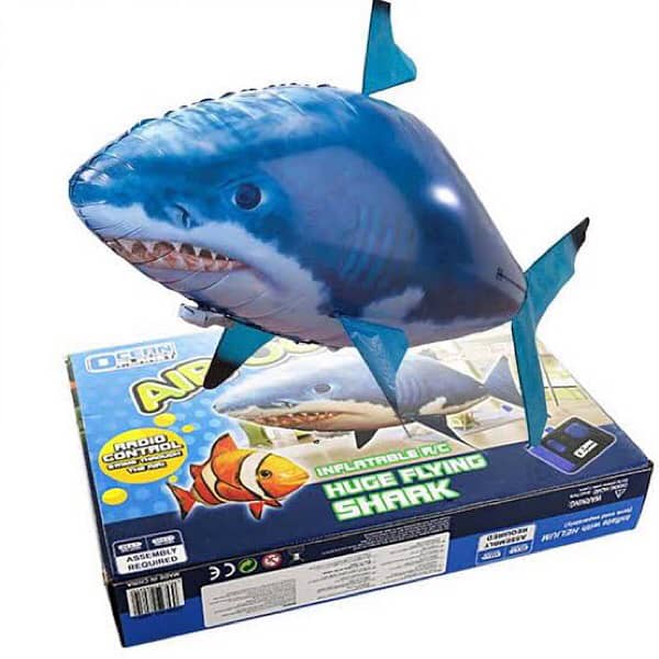 Remort cantrol flying shark toy 1