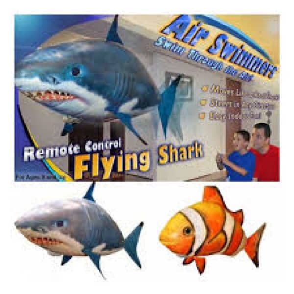 Remort cantrol flying shark toy 2