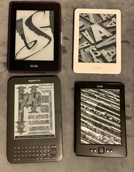 Amazon book ereader kindle paperwhite basic 2nd 3rd 4th 5th generation 0