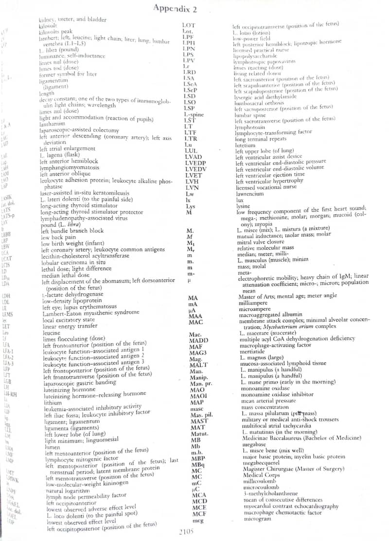 DORLANDS ILLUSTRATED MEDICAL DICTIONARY / MEDICAL BOOKS / BOOKS 7