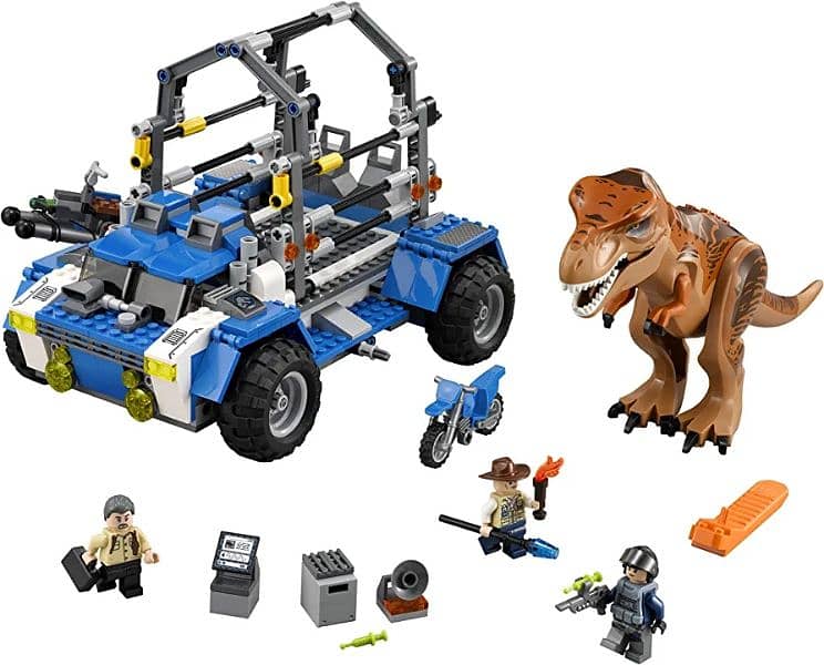 LEGO Jurassic World T. Rex Tracker 75918 Buildable playset. 2