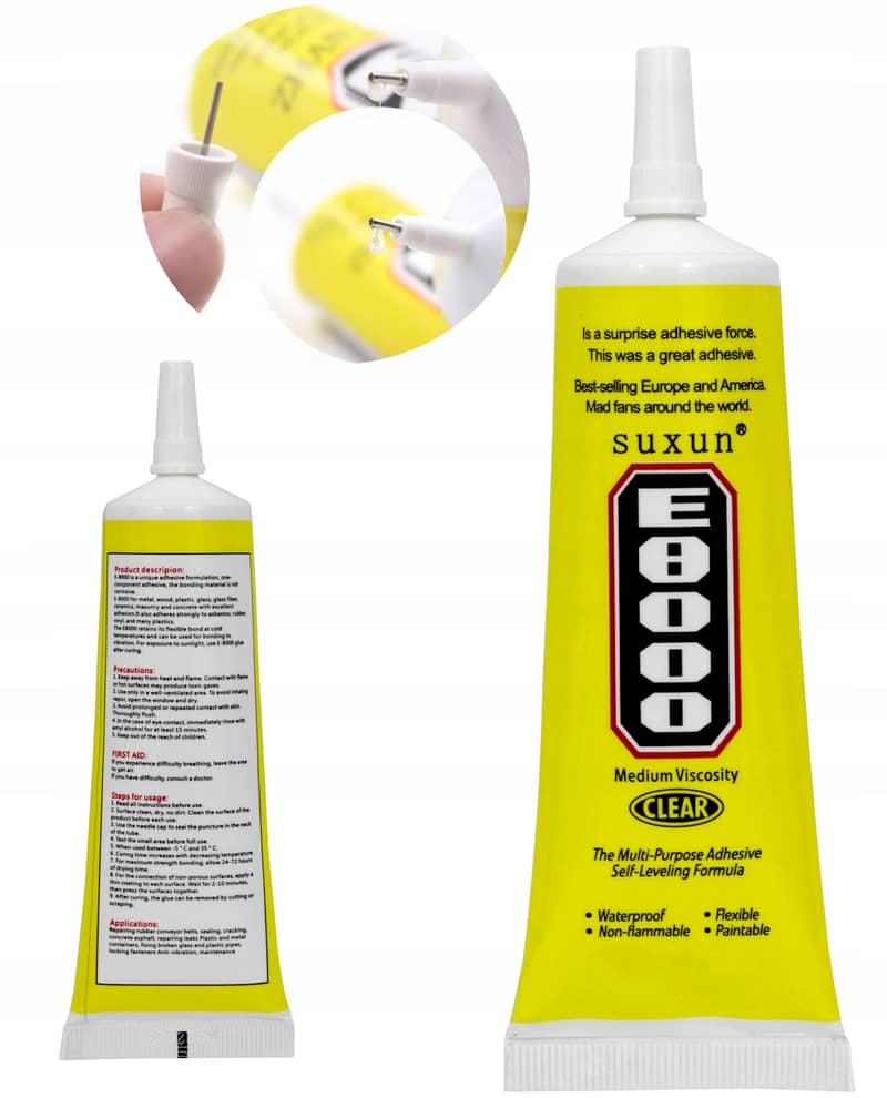 Premium Quality Multipurpose E8000 110ml Super Strong Adhesive Glue 1