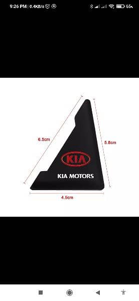 Kia Sportage 2017 - 20123 Chrome Steering Wheel Panel Cover Bad 10