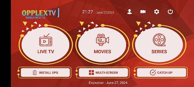 opplex tv 1 year unlimited movie all webseries