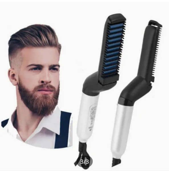 modelling comb/ beard strightner 1