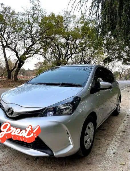 URGENT SALE IMPORTED TOYOTA VITZ MODEL 2014 / 2017 ISB REG 1ST OWNER 0