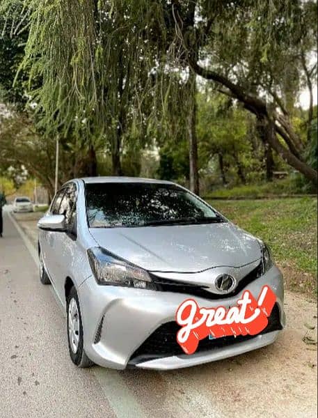 URGENT SALE IMPORTED TOYOTA VITZ MODEL 2014 / 2017 ISB REG 1ST OWNER 1